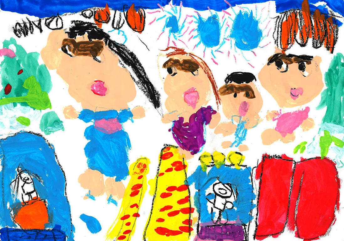 第3回JAバンク福島「家族を描こう」絵画コンクール開催報告 | JAバンク福島